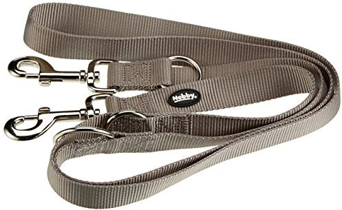 Nobby Führleine Classic, mausgrau L: 200 cm, B: 25 mm, 1 Stück