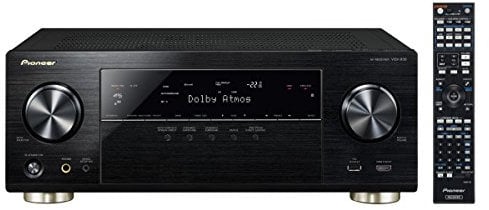 Pioneer VSX-930-K - Receptor A/V (AAC, AIFF, FLAC, MP3, WAV, WMA, HDMI, WiFi), negro