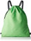 MSTRDS Unisex Basic Gym Bag Rucksack neon green One einfarbiger Turnbeutel im Hipster Stil