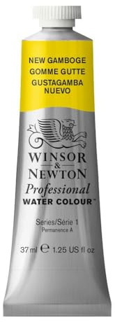 Winsor & Newton Professional Watercolor, 37ml Tube, New Gamboge