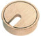 Oak Maple Beech Desk Tidy Cable Grommet - Laquered or Unlaquered. (Beech Unlaquered, Wood)