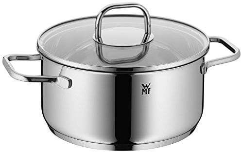 WMF Inspiration Cromargan Pot, Silver, 20 cm, 2.5 Litre