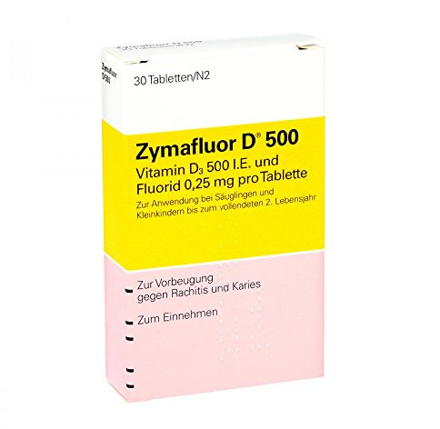 ZYMAFLUOR D 500 Tabletten 30 St