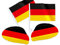 4 tlg. Alsino WM Deutschland DE-01 WM Fanartikel Auto Fanset Fanpaket AutoflaggenSpiegelüberzug Autofahne