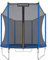 Ultrasport Kinder Gartentrampolin Uni-Jump, Blau, 244 cm