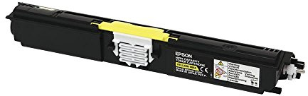 Epson C13S050554 Tonerpatrone (ca. 2700 Seiten, hohe Reichweite, für AcuLaser C1600/CX16-Serie) Gelb