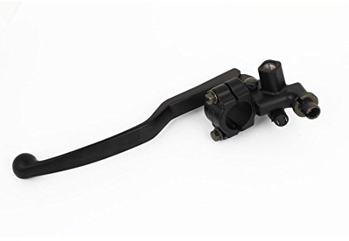sourcing map Xl-5K5W Negro Palanca Manija de Freno Embrague para Moto Suzu