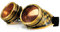 4sold, TM Steampunk Cyber-Schutzbrille, Rave, Goth, Vintage, viktorianischer Stil, Schwarz, gold, b-1