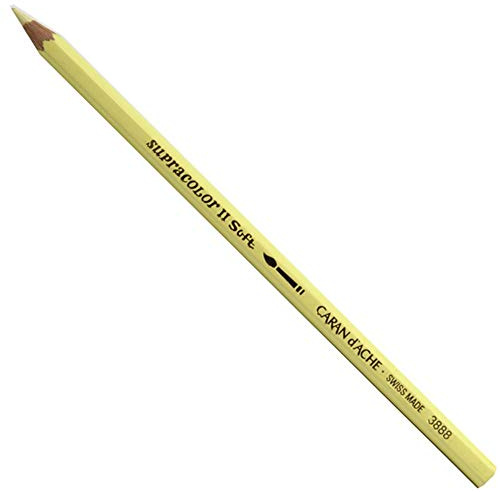 Caran D'ache Supracolor Pencil, Pale Yellow (3888.011)