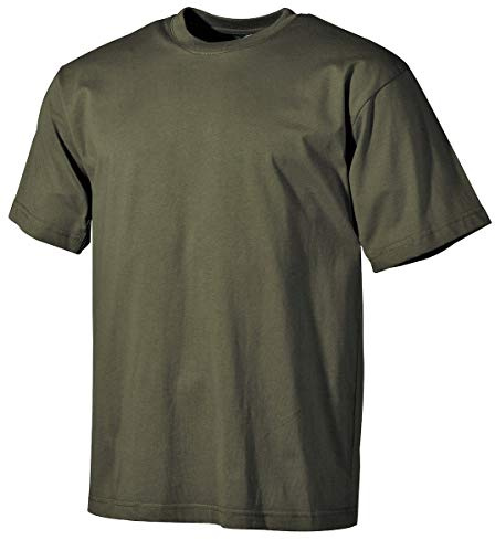 Max Fuchs US T-Shirt, halbarm, oliv, 160g/m² - S