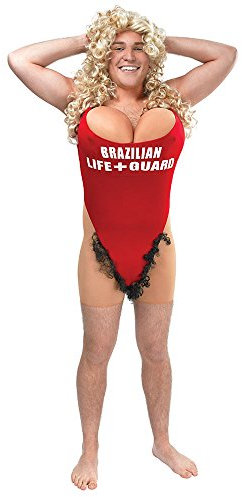 Bristol Novelty AC797 Costume da Bagnino divertente, M