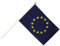 Stockflagge Europäische Union EU - 30 x 45 cm