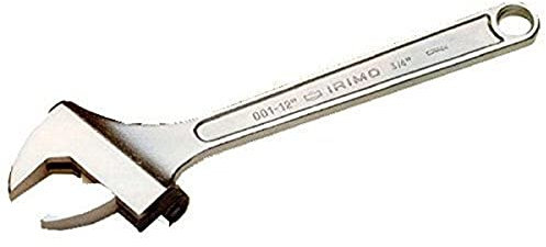 Llave ajustable de moleta lateral 20 cromada