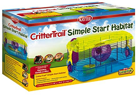 Kaytee CritterTrail Simple Start Cage d'habitat pour Petits Animaux, Hamsters, gerbilles, Souris