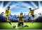 Runa Art Fototapete Fussball Stadion Modern Vlies Wohnzimmer Schlafzimmer - Made in Germany - 308 x 220 cm Blau Grün Gelb 9049010a