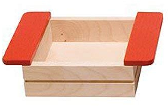 Rülke Holzspielzeug 22008 Puppenhauszubehör, holzfarben, rot