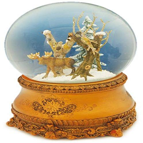 Spieluhrenwelt 51090 Schneekugel Elch
