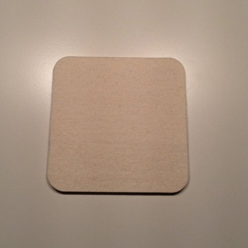 Hey Sign Untersetzer quadratisch abger, 30 x 30 cm, wol-03