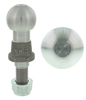 Kugelkopfbolzen 3,5 To - Gewinde M22x55mm mit -E- Zulassung