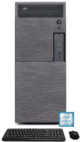 NONSOLOINFORMATICA PC fisso Computer - Core I7-3770 - Ram 8 GB - SSD 1 TB - Scheda Video integrata HD 3000 - WiFi - Windows 10 Pro - Antivirus e Utilities Gratuite - Desktop - Tastiera Mouse
