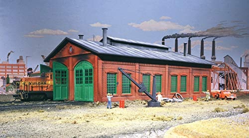 Scala H0 - Kit Di Costruzione Rimessa Per Locomotive 2 Sempre