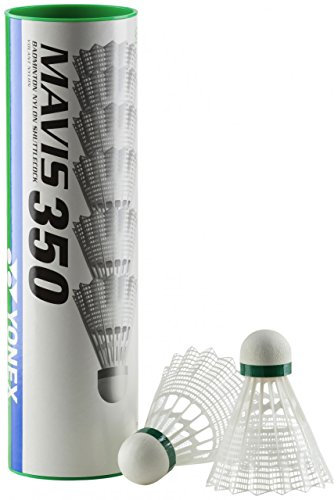YONEX Mavis 350 White Medium Speed (1/2 dz Tube)