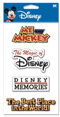 Disney Me and Mickey Words Aufkleber