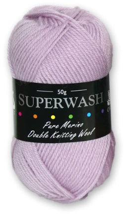 Superwash Double Knitting Pure Wool Lavender