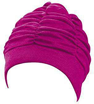 Beco Beco Beermann GmbH & Co. KG Damen Stoffhauben, große Kopfform Kappe, pink, One Size