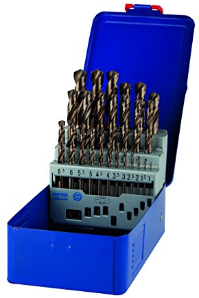 IRWIN 10503730 HSS Pro Cobalt Drill Bit Set with Case (Pack of 25)