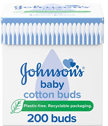 Johnson's Reine Wattestäbchen, 200 Stück( 1er Pack)
