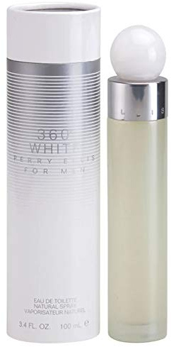 Perry Ellis 360 White, Perfume EDT for men, 100 ml