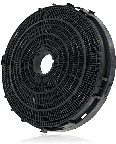SPARES2GO Charcoal Carbon Grease Filter compatible with Philips Whirlpool Cooker Hood Fan Vent (210 mm)