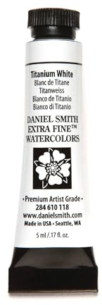 Daniel Smith Watercolour 5 ml Tube (S1) - Titanium White (118)