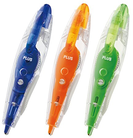 +44 Plus 44PLUS Japan, Korrekturroller PS 2+1 Gratis, 1er Pack (1x 3 Roller)