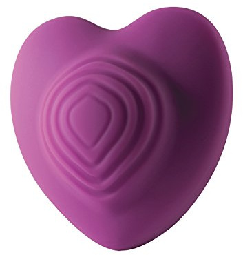 Rocks Off Heart Throb 10 Vibrator, Plum