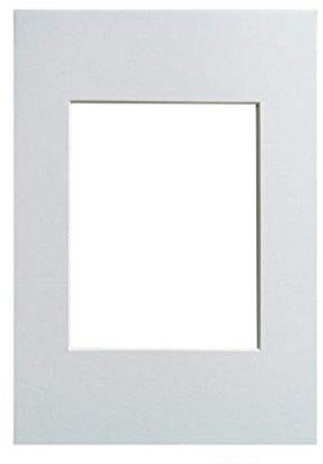 walther design Passepartouts polarweiss für Rahmenformat: 13 x 18 cm, Bildformat: 9 x 13 cm Passepartouts PA318S