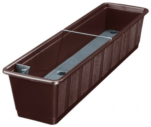 Lippert 839 100 08 Bewässerungs-Blumenkasten Aqua Green Volumen: 6,4 Liter, braun