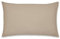 Catherine Lansfield Easy Iron Percale Standard Pillowcase Pair Natural