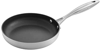 Scanpan CTX Bratpfanne 20 cm | Multifunktionale Pfanne Induction mit Edelstahlgriff | Für alle Herdarten geeignet | Stratanium Antihaftbeschichtung | Ofenfest