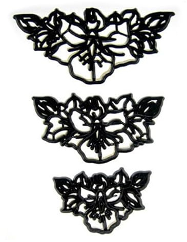 Orchid Garland Patchwork Cutter Sugarcraft EquiPMEnt Tool