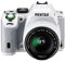 Pentax K-S2 Appareil photo reflex numérique 3 (7,62 cm) 20 Mpix Wi-Fi HDMI USB Blanc + Objectif DAL 18-50 mm WR