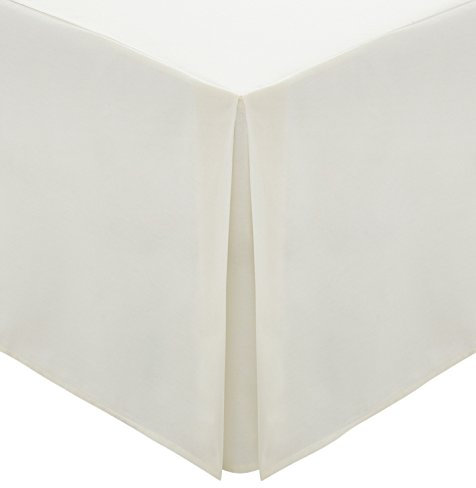 Helena Springfield Plain Dye Valance Sheet, Percale, Ivory, Double