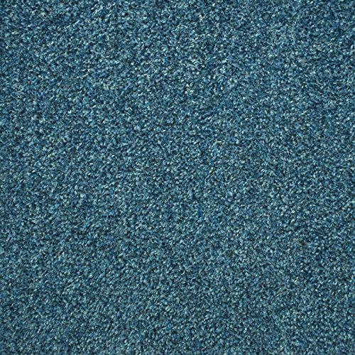 247Floors Flecked Twist Pile Carpet Roll, Hardwearing Felt Backing (2m x 4m, Dark Blue)