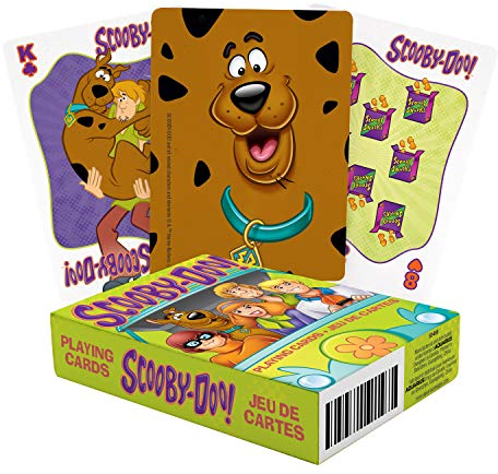 Aquarius Scooby-DOO Spielkarten Cartoon, Mehrfarbig, 52458