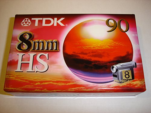 TDK - P5-90HSEQ 8mm - Cassette 90 minutes - Pour caméscope 8 mm