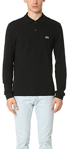 Lacoste Polo Classique L.12.12 Manches Longues Homme Noir S