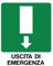 Markin Cartello Uscita Emergenza