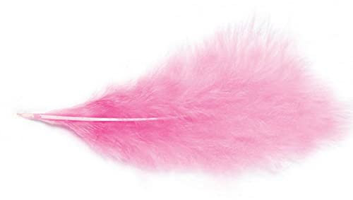 Chaks 0702-04, Sachet 10g de 100 Plumes 5-10cm, Rose