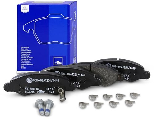 ATE 13.0460-3995.2 Bremsbelagsatz, Scheibenbremse | Kompatibel mit: OPEL AGILA, SUBARU JUSTY III, SUZUKI IGNIS II, WAGON R Schrägheck, WAGON R+ Schrägheck, VAUXHALL AGILA Mk I